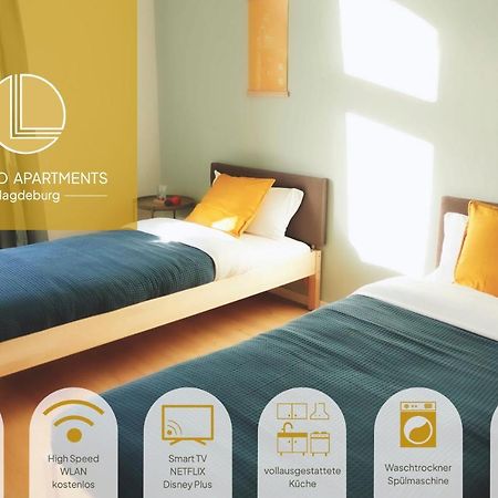 Luvono Apartments - 2 Schlafzimmer / Netflix / Disney+ 马格德堡 外观 照片